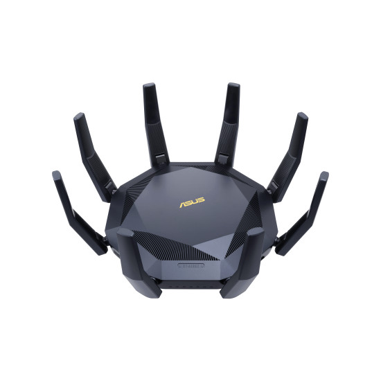 ASUS RT-AX89X AX6000 AiMesh wireless router Ethernet Dual-band (2.4 GHz / 5 GHz) Black ASUS RT-AX89X AX6000 AiMesh wireless router Ethernet Dual-band (2.4 GHz / 5 GHz) Black