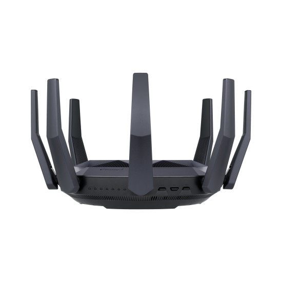 ASUS RT-AX89X AX6000 AiMesh wireless router Ethernet Dual-band (2.4 GHz / 5 GHz) Black ASUS RT-AX89X AX6000 AiMesh wireless router Ethernet Dual-band (2.4 GHz / 5 GHz) Black