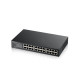 Zyxel GS1100-24E Unmanaged Gigabit Ethernet (10/100/1000) Black Zyxel GS1100-24E Unmanaged Gigabit Ethernet (10/100/1000) Black