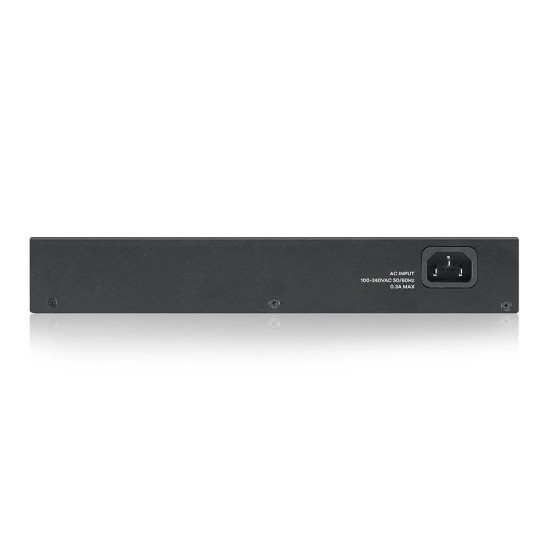 Zyxel GS1100-24E Unmanaged Gigabit Ethernet (10/100/1000) Black Zyxel GS1100-24E Unmanaged Gigabit Ethernet (10/100/1000) Black