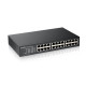 Zyxel GS1100-24E Unmanaged Gigabit Ethernet (10/100/1000) Black Zyxel GS1100-24E Unmanaged Gigabit Ethernet (10/100/1000) Black