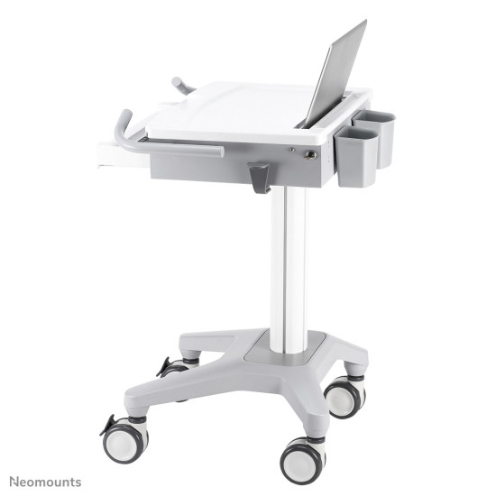 Neomounts MED-M200 Medical mobile workstation 10-17" - gas spring - lockable