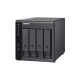 QNAP TR-004 storage drive enclosure HDD/SSD enclosure Black 2.5/3.5" QNAP TR-004 storage drive enclosure HDD/SSD enclosure Black 2.5/3.5"