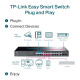 28-Port Gigabit Easy Smart Switch with 24-Port PoE+ 28-Port Gigabit Easy Smart Switch with 24-Port PoE+