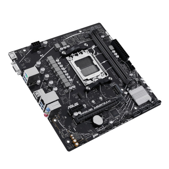 Mainboard|ASUS|AMD A620|Micro-ATX|Memory DDR5|Memory slots 2|1xPCI-Express 3.0 1x|1xPCI-Express 4.0 16x|1xM.2|1x15pin D-sub|1xHDMI|2xUSB 2.0|4xUSB 3.2|1xPS/2|1xRJ45|3xAudio port|PRIMEA620M-K Mainboard|ASUS|AMD A620|Micro-ATX|Memory DDR5|Memory slots 2|1xPCI-Express 3.0 1x|1xPCI-Express 4.0 16x|1xM.2|1x15pin D-sub|1xHDMI|2xUSB 2.0|4xUSB 3.2|1xPS/2|1xRJ45|3xAudio port|PRIMEA620M-K