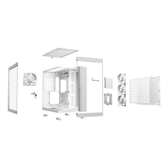 be quiet! LIGHT BASE 600 LX White Midi Tower be quiet! LIGHT BASE 600 LX White Midi Tower