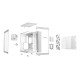 be quiet! LIGHT BASE 600 LX White Midi Tower be quiet! LIGHT BASE 600 LX White Midi Tower