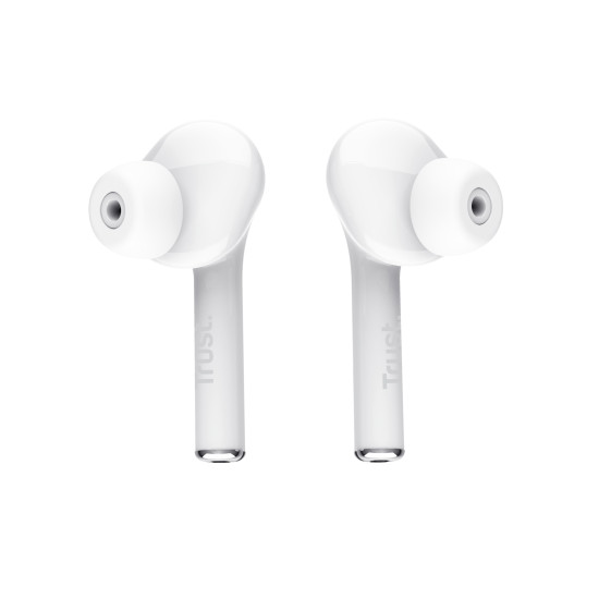 Trust Nika Headset True Wireless Stereo (TWS) In-ear Calls/Music Bluetooth White Trust Nika Headset True Wireless Stereo (TWS) In-ear Calls/Music Bluetooth White