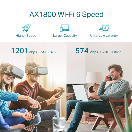 TP-Link AX1800 Wi-Fi Range Extender TP-Link AX1800 Wi-Fi Range Extender