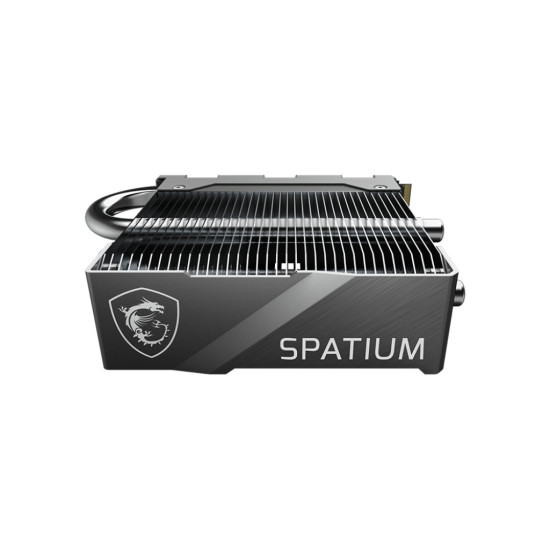 MSI SPATIUM M580 PCIe 5.0 NVMe M.2 FROZR 2TB internal solid state drive PCI Express 5.0 3D NAND MSI SPATIUM M580 PCIe 5.0 NVMe M.2 FROZR 2TB internal solid state drive PCI Express 5.0 3D NAND