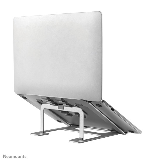 NEWSTAR NOTEBOOK DESK STAND SILVER (ERGONOMIC)