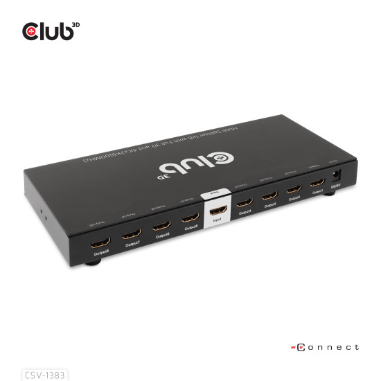 1 to 8 HDMI™ Splitter Full 3D and 4K60Hz(600MHz) 1 to 8 HDMI™ Splitter Full 3D and 4K60Hz(600MHz)