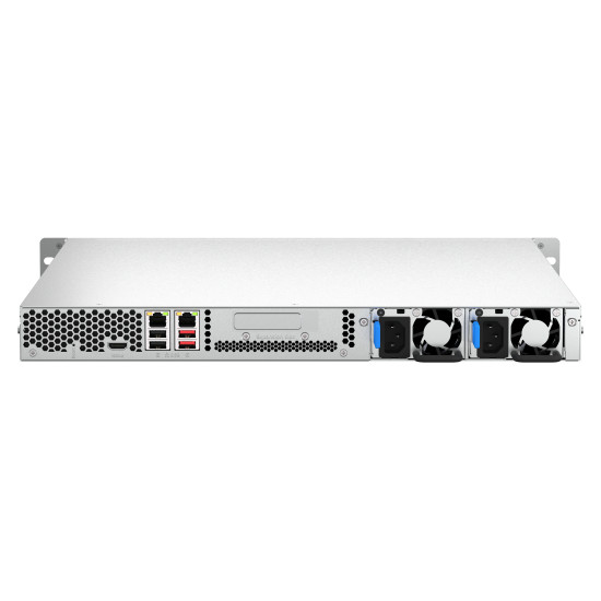 QNAP TS-464U-RP NAS Rack (1U) Intel® Celeron® N5095 8 GB DDR4 0 TB QNAP Turbo System Aluminium, Black QNAP TS-464U-RP NAS Rack (1U) Intel® Celeron® N5095 8 GB DDR4 0 TB QNAP Turbo System Aluminium, Black