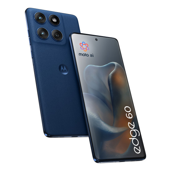 Motorola edge 60 16.9 cm (6.67") Dual SIM Android 15 5G USB Type-C 12 GB 512 GB 5200 mAh Blue Motorola edge 60 16.9 cm (6.67") Dual SIM Android 15 5G USB Type-C 12 GB 512 GB 5200 mAh Blue