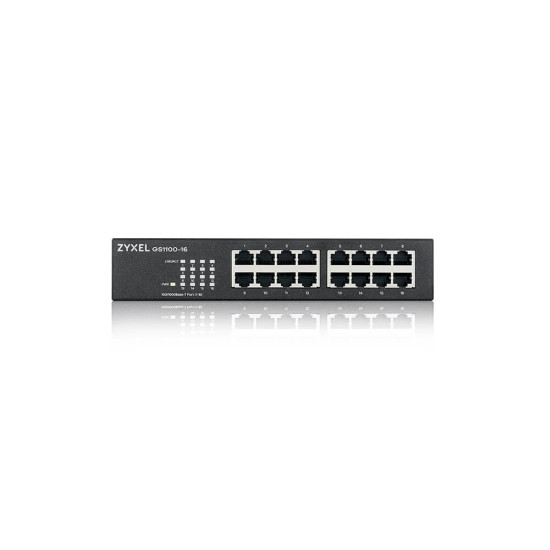 Zyxel GS1100-16 Unmanaged Gigabit Ethernet (10/100/1000) Zyxel GS1100-16 Unmanaged Gigabit Ethernet (10/100/1000)