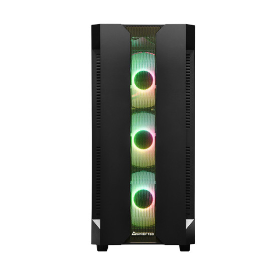 Case|CHIEFTEC|HUNTER|MidiTower|Not included|ATX|MiniITX|Colour Black|GS-01B-OP