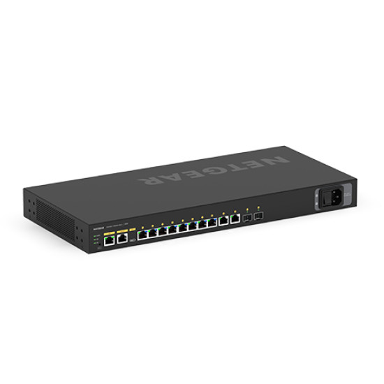 NETGEAR M4250-10G2XF-PoE+ Managed L2/L3 Gigabit Ethernet (10/100/1000) Power over Ethernet (PoE) 1U Black NETGEAR M4250-10G2XF-PoE+ Managed L2/L3 Gigabit Ethernet (10/100/1000) Power over Ethernet (PoE) 1U Black
