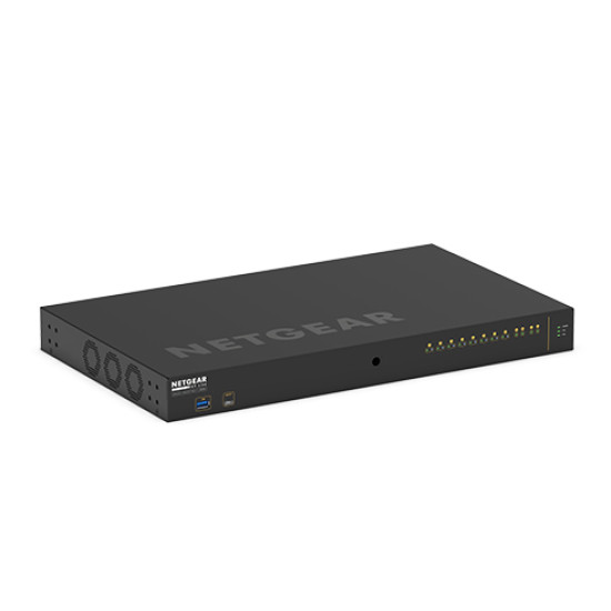 NETGEAR M4250-10G2XF-PoE++ Managed L2/L3 Gigabit Ethernet (10/100/1000) Power over Ethernet (PoE) 1U Black NETGEAR M4250-10G2XF-PoE++ Managed L2/L3 Gigabit Ethernet (10/100/1000) Power over Ethernet (PoE) 1U Black