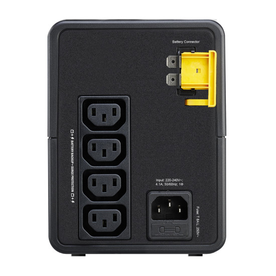APC Easy UPS uninterruptible power supply (UPS) Line-Interactive 0.9 kVA 480 W 4 AC outlet(s) APC Easy UPS uninterruptible power supply (UPS) Line-Interactive 0.9 kVA 480 W 4 AC outlet(s)