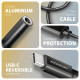 Axagon ADA-HC audio cable 0.1 m 3.5mm USB Type-C Black Axagon ADA-HC audio cable 0.1 m 3.5mm USB Type-C Black