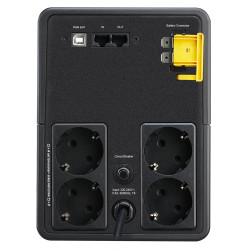 Back-UPS, 1200VA, Tower, 230V, 4x CEE 7/7 Schuko outlets, AVR