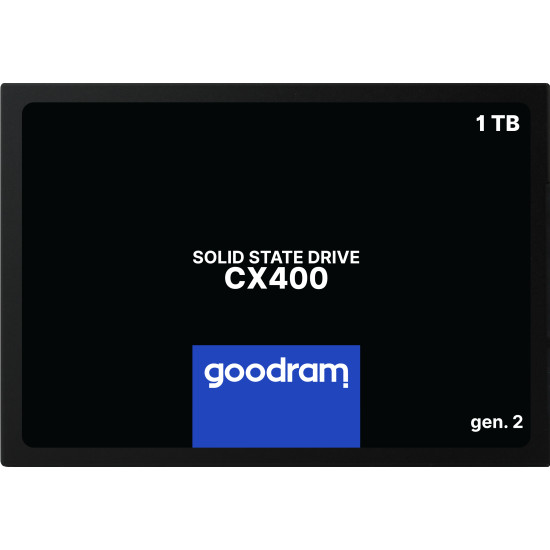 Goodram CX400 gen.2 1.02 TB 2.5" Serial ATA III 3D TLC NAND Goodram CX400 gen.2 1.02 TB 2.5" Serial ATA III 3D TLC NAND