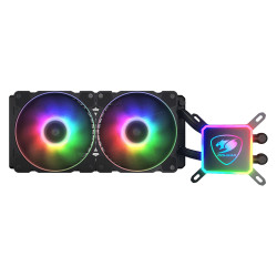 COUGAR Gaming AQUA ARGB Processor All-in-one liquid cooler 14 cm Black