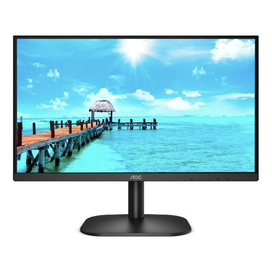 AOC B2 24B2XHM2 computer monitor 60.5 cm (23.8") 1920 x 1080 pixels Full HD LCD Black AOC B2 24B2XHM2 computer monitor 60.5 cm (23.8") 1920 x 1080 pixels Full HD LCD Black