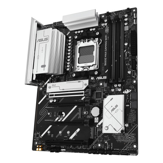 Mainboard|ASUS|AMD B650|SAM5|ATX|Memory DDR5|Memory slots 4|2xPCI-Express 3.0 16x|1xPCI-Express 4.0 16x|1xPCI-Express 5.0 16x|3xM.2|1xHDMI|1xDisplayPort|2xUSB 2.0|5xUSB 3.2|1xUSB-C|1xRJ45|3xAudio port|B650EMAXGAMINGWIFI Mainboard|ASUS|AMD B650|SAM5|ATX|Memory DDR5|Memory slots 4|2xPCI-Express 3.0 16x|1xPCI-Express 4.0 16x|1xPCI-Express 5.0 16x|3xM.2|1xHDMI|1xDisplayPort|2xUSB 2.0|5xUSB 3.2|1xUSB-C|1xRJ45|3xAudio port|B650EMAXGAMINGWIFI