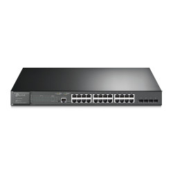 JetStream 28-Port Gigabit L2 Managed Switch with 24-Port PoE+