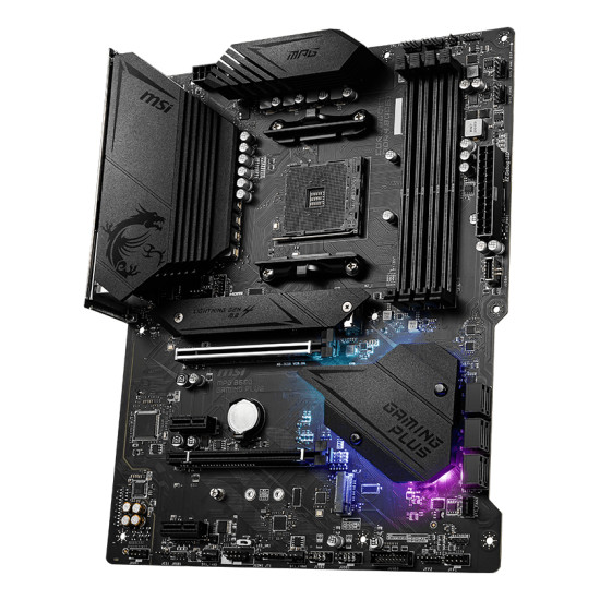 Mainboard|MSI|AMD B550|SAM4|ATX|2xPCI-Express 3.0 1x|1xPCI-Express 3.0 4x|2xM.2|1xPCI-Express 4.0 1x|Memory DDR4|Memory slots 4|1xHDMI|1xDisplayPort|2xAudio-In|3xAudio-Out|4xUSB 2.0|1xUSB type C|3xUSB 3.2|1xPS/2|1xOptical S/PDIF|1xRJ45|MPGB550GAMINGPLUS Mainboard|MSI|AMD B550|SAM4|ATX|2xPCI-Express 3.0 1x|1xPCI-Express 3.0 4x|2xM.2|1xPCI-Express 4.0 1x|Memory DDR4|Memory slots 4|1xHDMI|1xDisplayPort|2xAudio-In|3xAudio-Out|4xUSB 2.0|1xUSB type C|3xUSB 3.2|1xPS/2|1xOptical S/PDIF|1xRJ45|MPGB550GAMINGPLUS