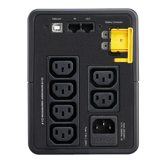 APC Back-UPS, 950VA, Tower, 230V, 6x IEC C13 outlets, AVR APC Back-UPS, 950VA, Tower, 230V, 6x IEC C13 outlets, AVR