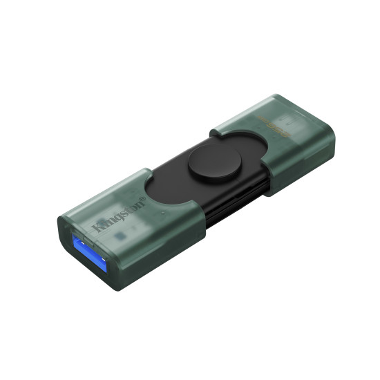 256GB USB-A + USB-C 3.2 Gen 1 DataTraveler DuoG2