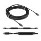 CLUB3D USB 3.2 Gen2 Type C to C Active Bi-directional Cable 8K60Hz M/M 5m/16.4ft CLUB3D USB 3.2 Gen2 Type C to C Active Bi-directional Cable 8K60Hz M/M 5m/16.4ft