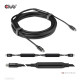 CLUB3D USB 3.2 Gen2 Type C to C Active Bi-directional Cable 8K60Hz M/M 5m/16.4ft CLUB3D USB 3.2 Gen2 Type C to C Active Bi-directional Cable 8K60Hz M/M 5m/16.4ft