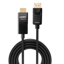 3m Active DisplayPort to HDMI Cable with HDR