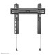 Neomounts LED-W400BLACK TV mount wall 32-55" - ultra-flat