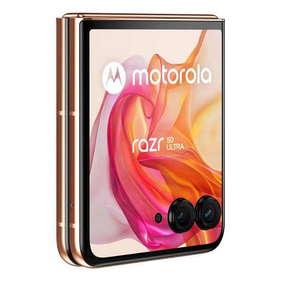 Motorola razr 50 ultra 17.5 cm (6.9") Dual SIM Android 14 5G USB Type-C 12 GB 512 GB 4000 mAh Peach Motorola razr 50 ultra 17.5 cm (6.9") Dual SIM Android 14 5G USB Type-C 12 GB 512 GB 4000 mAh Peach