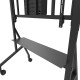 NEOMOUNTS MOVE GO XL MOBILE FLOOR STAND (FAST INSTALL, HEIGHT ADJUSTABLE), BLACK