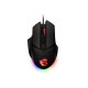 CLUTCH GM20 ELITE Optical Gaming Mouse '6400 DPI Optical Sensor, 6 Programmable button, Dual-Zone RGB, Ergonomic design, OMRON Switch with 20+ Million Clicks, Weight Adjustable, Red LED'