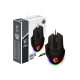 CLUTCH GM20 ELITE Optical Gaming Mouse '6400 DPI Optical Sensor, 6 Programmable button, Dual-Zone RGB, Ergonomic design, OMRON Switch with 20+ Million Clicks, Weight Adjustable, Red LED'