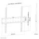 Neomounts FPMA-W300BLACK TV mount wall 32-55" - ultra-flat Neomounts FPMA-W300BLACK TV mount wall 32-55" - ultra-flat