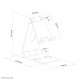 Neomounts DS10-160SL1 Phone stand up to 7" - foldable - universal