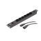 Easy Rack PDU, Basic, 1U, 1 Phase, 2.3kW, 230V, 10A, 6 SCHUKO and 1 C13 outlets, IEC60320 C14 inlet