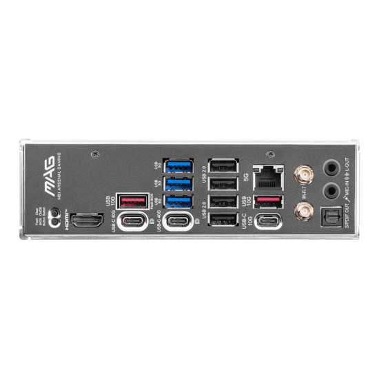 Mainboard|MSI|AMD X870E|SAM5|ATX|Memory DDR5|Memory slots 4|3xPCI-Express 16x|4xM.2|1xAudio-In|1xAudio-Out|4xUSB 2.0|2xUSB 3.2|3xUSB-C|1xRJ45|MAGX870ETOMAHAWKWIFI Mainboard|MSI|AMD X870E|SAM5|ATX|Memory DDR5|Memory slots 4|3xPCI-Express 16x|4xM.2|1xAudio-In|1xAudio-Out|4xUSB 2.0|2xUSB 3.2|3xUSB-C|1xRJ45|MAGX870ETOMAHAWKWIFI