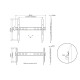 M Universal Wallmount Fixed X Large M Universal Wallmount Fixed X Large