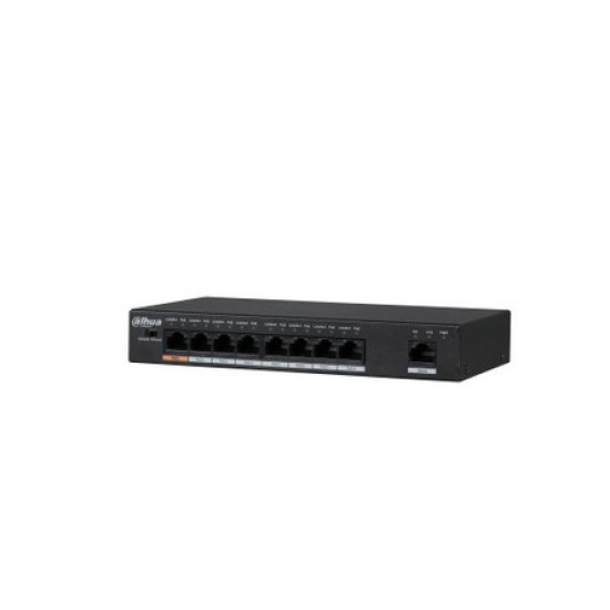 Dahua Technology PFS3009-8ET-96 Unmanaged L2 Fast Ethernet (10/100) Power over Ethernet (PoE) Black Dahua Technology PFS3009-8ET-96 Unmanaged L2 Fast Ethernet (10/100) Power over Ethernet (PoE) Black