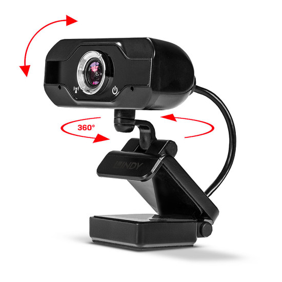 Lindy Full HD 1080p Webcam with Microphone Lindy Full HD 1080p Webcam with Microphone