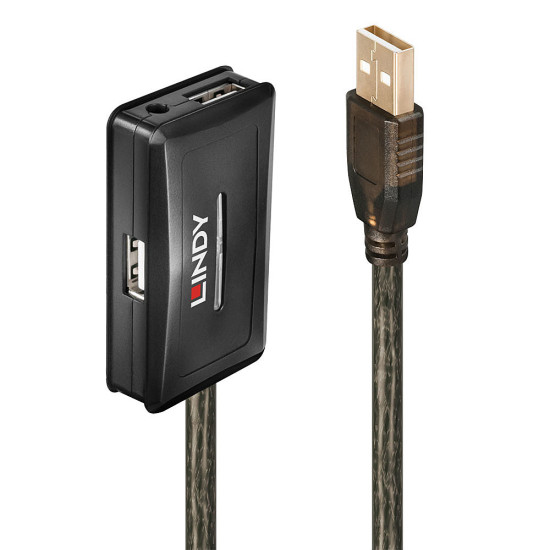 Lindy 10m USB 2.0 Active Extension Hub Lindy 10m USB 2.0 Active Extension Hub