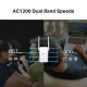 AC1200 Mesh Wi-Fi Range Extender AC1200 Mesh Wi-Fi Range Extender